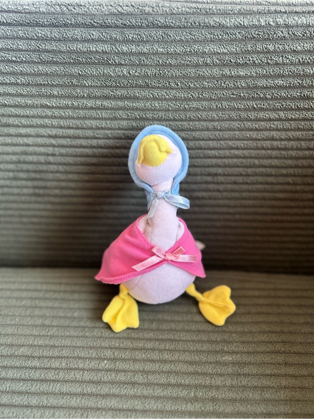 VINTAGE 1985 Eden Toys Mother Goose Plush - Rare Nursery Decor